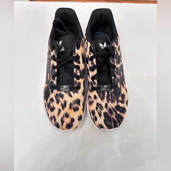 adidas Shoes Adidas Kids 2x Flux Cheetah Print Size 45 Poshmark
